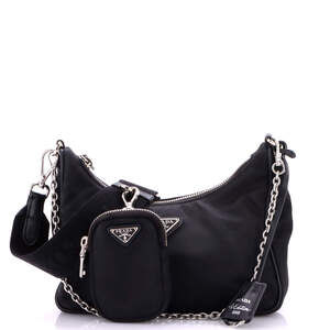 Prada Small Re-Edition 2005 Shoulder Bag Tessuto